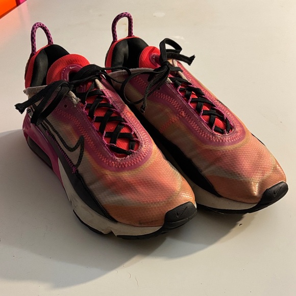 Nike Air Max 2090 Women’s Iced Lilac Fire Pink CK2612-500 size 7.5 *Flaws - Picture 1 of 9
